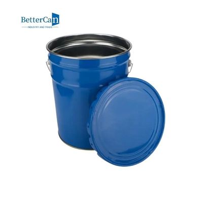 0.28mm0.43mm het Verfraaien de Verf kan   Rond Tin Bucket Tightly Sealed