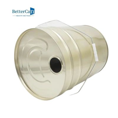 Gouden Lege 5 Gallonsemmers, Ronde 20L Tin Bucket Pail