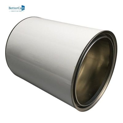 De luchtdichte van de Verftin recycled round empty one van het Verbindingsmetaal Blikken van de de Gallonverf
