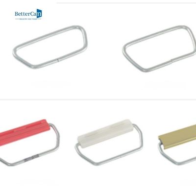 Metaal Tin Accessories 0.21mm Vierkant Tin Container Handle