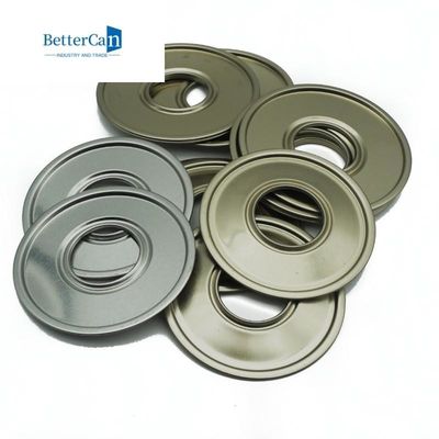 0.23mm Blokplaat Materiaal Plain Parts 500ml Ronde Metalen Blokdeksel Onderaan Met 42mm Plastic Deksel