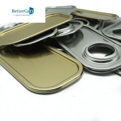 Rechthoekig Tin Can Cap 0.23mm/0.28mm/0.30mm Tin Components