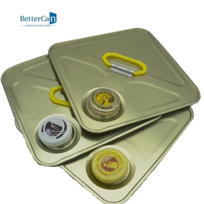 18L 20L Vierkant Tin Can Parts L237*W237 met Aangepast Handvat/GLB