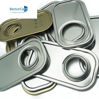 Rechthoekig Tin Can Cap 0.23mm/0.28mm/0.30mm Tin Components