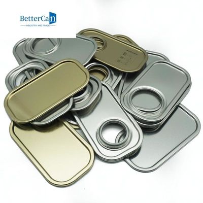 Rechthoekig Tin Can Cap 0.23mm/0.28mm/0.30mm Tin Components