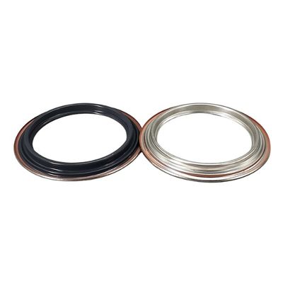 1 liter Triple Tight Lids Rings Plain Tin Can Components Lever Lid D108mm D105mm