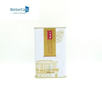 Rechthoekige Olive Oil Tin Can Packaging 1 Kwart gallon Lege Verf kan met Deksel