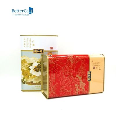 Rechthoekige 3 Liter Olive Oil Tin Can Manufacturers zonder Handvat