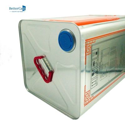 Het lege Tin 15L Olive Tin Container With Handle van de Metaal Eetbare Olie