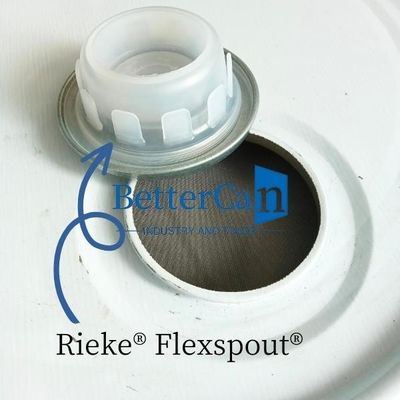 5 liter blikemets met sluiterhoop VN-standaard blik accessoires 300 mm plain inside lid met rubberen pak