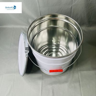 10 liter conisch blik met slotring blik emmer OEM 5L Sika emmer metalen emmers