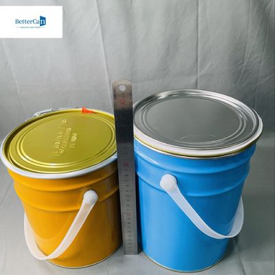 10 liter conisch blik met slotring blik emmer OEM 5L Sika emmer metalen emmers