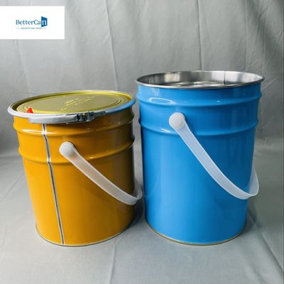 10 liter conisch blik met slotring blik emmer OEM 5L Sika emmer metalen emmers