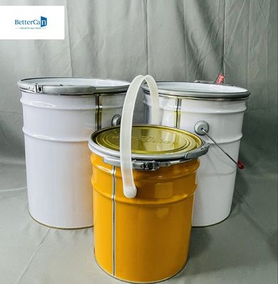 6.5 liter lege vloeibare metalen blik op maat 5 liter verpakking metalen emmer grote blikblik recycling