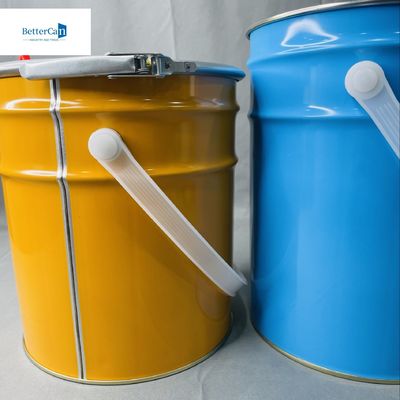 6.5 liter lege vloeibare metalen blik op maat 5 liter verpakking metalen emmer grote blikblik recycling