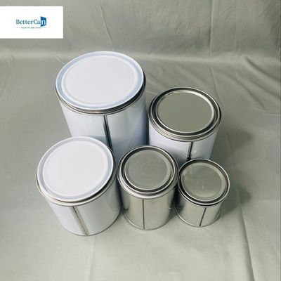 1/2 liter auto verf blikjes met metalen deksel OEM 250 ml tot 5 liter auto blik