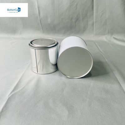 Ronde lege verfblikken van 2,5 liter blik 500 ml ronde verf witte coating