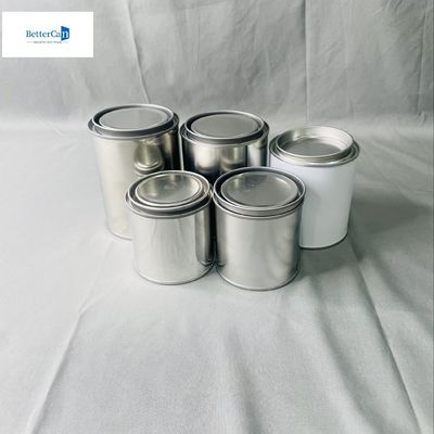 250 ml verfblikken kleine ronde 500 ml blikcontainers met deksels