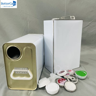 Ronde 4 liter plain hefboom deksels 1 gallon verf emmer tin verpakking