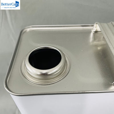 Motorolie metalen handvat 4 liter lege blikblikken met metalen dop ODM 1 gallon pakket