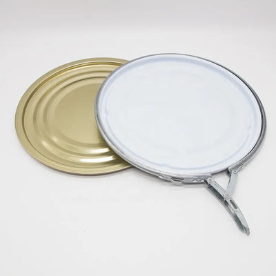 Versterkte metalen emmerbodem 0,38 mm Tinplate emmerbodem Tin emmer bodem structuur
