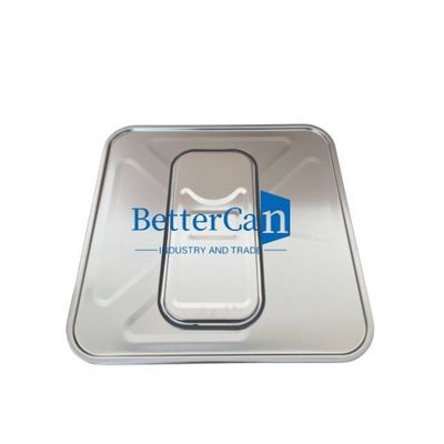 0.23mm Square Cans Bottom Tin Components 18liter Square Tin Accessories